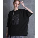 「SERACE」 半袖Tシャツ S ブラ