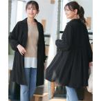 ショッピングパフスリーブ トレンチコート コート バックプリーツパフスリーブコート レディース