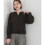 ブラウス シャツ F by ROSSO　ハート刺繍2WAYブラウス レディース