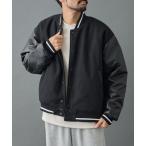 スタジャン ジャージメルトンスタジャン メンズ