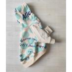 犬 服 「lalalamarron」マカロンドットと英字の裏毛パーカー/犬服/ペット服/ドッグウェア(SU)