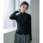 ニット セーター double zip 