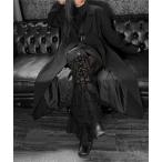 ショッピングレース パンツ 「LVEU.」ベロアレースフレアパンツ / ボトムス パンツ タイト フレア インナーパンツ レース ベロア レイヤード 花柄 フラワー ボタ