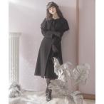 セットアップ 「formforma×Kuromi」ブラックフォーマルコート 2点セット/コート+ケープ/コラボ企画 レディース