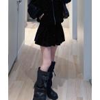 スカート キラキラベロア バルーンSK