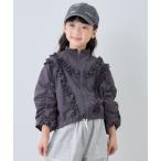 マウンテンパーカー アウター 「KIDS」フリルギャザーマンパ キッズ 子供服 女の子