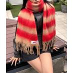 マフラー ストール 「WEB限定」SLOPPYボーダーマフラー レディース