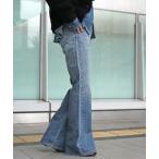 ジーンズ デニム デニムパンツ *モダンフレアデニム レディース