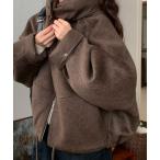 コート アウター パッチワークフー