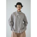 ブラウス シャツ Asymmetry collar shirt　　アシンメトリーカラーシャツ レディース