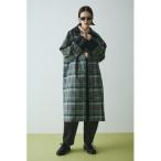 ショッピング記念 コート アウター Bi color long coat　　バイカラーロングコート レディース