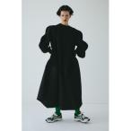 ショッピング記念 ワンピース Mountain sleeve docking dress　　マウンテンスリーブドッキングドレス