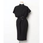 「PAMEO POSE」 ノースリーブワンピース FREE ブラック レディース
