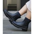 「HUNTER」 レインブーツ 24cm ブラック レディース