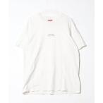 「Supreme」 ワンポイント半袖Tシャツ L ホワイト メンズ