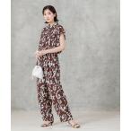 「Audrey and John Wad」 オールインワン FREE ブラウン レディース