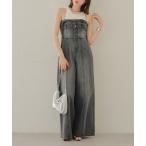 「Chico」 オーバーオール FREE グレー レディース