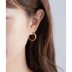 ピアス ステンレスツートーンピアス レディース