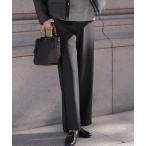 パンツ ジョーゼット裏起毛 ワイド パンツ レディース