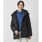ショッピングway ダウンコート ダウンジャケット 「洗える・2way」タフタダウン ミドル丈 コート レディース