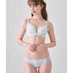 ショッピングノンワイヤー ブラジャー ショーツセット 「運命のブラ・ノンワイヤー」ミステリックドロアーブラ＆ショーツセット