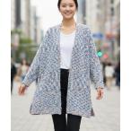 カーディガン 「OP/オーピー」レディースモールニットロングカーディガン レディース