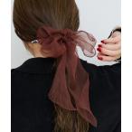 ショッピングシュシュ シュシュ 「新色追加/fiw.」シアーリボンシュシュ