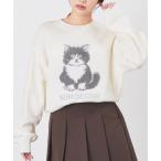 ショッピングアニマル ニット セーター アニマル柄ニット レディース