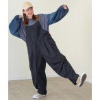 サロペット オーバーオール mililopiulu/ミリロピュール　ワークバルーンサロペット レディース