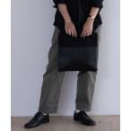 クラッチバッグ BICASH キャンバス 切り替え レザー 2WAYクラッチバッグ(B832) メンズ レディース