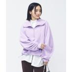 ショッピングadidas トレーナー スウェット アディダス adidas Luxflow アクティブ ルーズフィット スペーサー ハーフジップ プルオーバー レディース