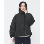 ショッピングウール ブルゾン アウター アディダス adidas ラックスフロー オールデイズ ルーズフィット ウール風のウーブンジャケット レディース