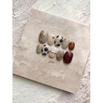 ネイルチップ ネイルシール 「pon」black flower antique(MA)