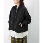 ブルゾン アウター LC/LLL ギャザーブルゾン レディース