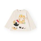 ショッピング長袖tシャツ tシャツ ベーカリーmimiちゃんアップリケ 長袖Tシャツ キッズ 子供服