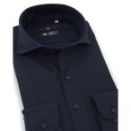 フォーマル シャツ 「スーパーノンアイロン・ストレッチ・速乾」「長袖」「BLACK LINE」ホリゾンタルワイドワイシャツ/「4S」 メンズ