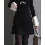 スカート ウールライクミニスカパン（裏地無し）