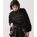 ニット セーター ５１ロゴラグランニット レディース