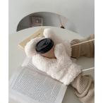 ショッピングミトン 手袋 もこもこボアミトン手袋 レディース