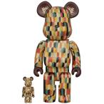 ショッピングフィギュア フィギュア BE@RBRICK 六角寄木 100％ ＆ 400％