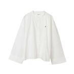 ブラウス シャツ 「Gymphlex/ジムフレックス」BAND COLLAR SHORT SHIRT L/S レディース