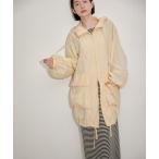 「ADAM ET ROPE'」 マウンテンパーカー FREE ベージュ レディース
