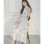 「rienda」 ノースリーブワンピース MEDIUM グリーン レディース