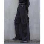 「LILL」 カーゴパンツ S ブラック