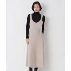 「EPOCA」 キャミソールワンピース 40 ベージュ レディース
