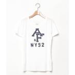 「Abercrombie&Fitch」 半袖Tシャツ L ホワイト メンズ