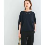 「URBAN RESEARCH ROSSO WOMEN」 ドルマンスリーブカットソー FREE ネイビー レディース