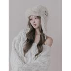 キャップ 帽子 ダブルファブリックフライトキャップ レディース