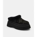 ショッピングシグネチャー サンダル セシリア クロッグ・シグネチャー スエード レディース