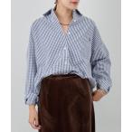 ブラウス シャツ ギンガムチェックシャツ レディース